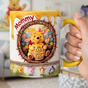 Best Mom Ever Coffee Accent Mug - Personalized Mother's Day Gifts 01TYQN020426