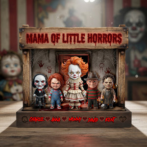 Mama Of Little Horrors Acrylic Plaque - Personalized Gifts For Moms 05TYLU110426