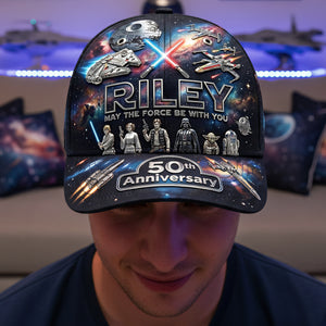 50th Anniversary Cosmic Classic Cap - Personalized Gifts For Cosmic Lovers 03pata100326