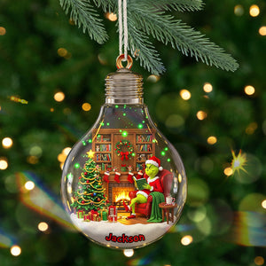 Personalized Gifts For Christmas, Book lover Ornament 01TOMG220825