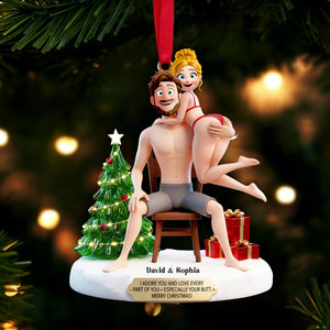 Love Every Part Of You Ornament - Personalized Gifts For Couple 04ohlu271025-Homacus
