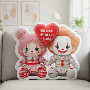 Lovely Couple Custom Shape Pillow - Personalized Gifts For Couples 02natn291125