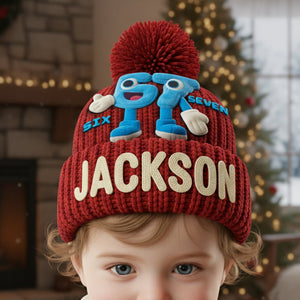 Funny Bobble Beanie Hat - Personalized Gifts For Christmas 01nalu191125