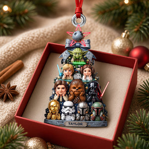 Lovely Deep Space Acrylic Ornament, Personalized Christmas Gifts 09qhdh091026