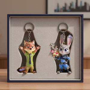 Funny Couple Keychain - Personalized Gifts For Couples 05pgmg161225