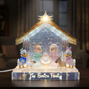 Magical Moments Custom Shape Acrylic Light Box - Personalized Gifts For Family 05PATN101125