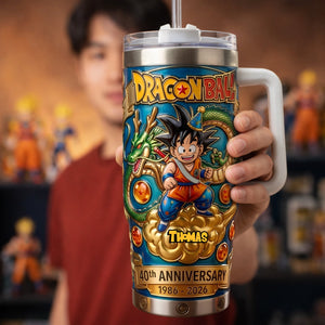40th Anniversary Manga Series - Personalized Gifts For Cosmic Lovers Tumbler 05tolu190226