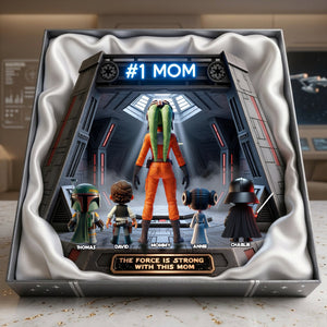 Universe Mom And Kids Acrylic Plaque - Personalized Gifts For Mother's Day 06ohlu060426