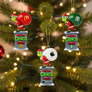 Christmas Green Monster Ornament - Personalized Gifts For Christmas Ornament 01HYTN160925