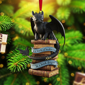 Personalized Gifts For Book Lovers Christmas Ornament 02kita250925