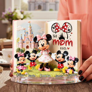 Best Mom Ever Acrylic Plaque - Personalized Gifts For Mother's Day 01tota030226-Homacus