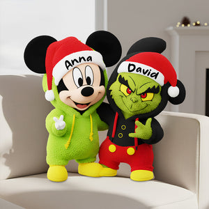 Festive Pillow Duo Personalized Gifts For Couple 01HUDT141125