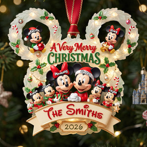 A Very Merry Christmas Ornament - Personalized Gifts For Family 02pata280826