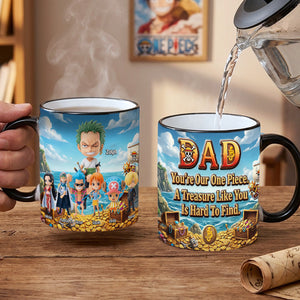 Dad’s Little World Magic Coffee Mug - Personalized Gifts For Dad 012HUMG260326