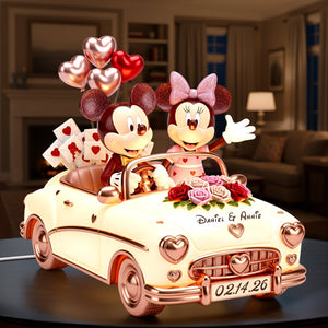 Couple Anniversary Acrylic Light Box - Personalized Gifts For Couple 01pglu021225