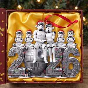 Space Christmas Ornament - Personalized Gifts For Family 05tytn040926