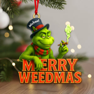 Personalized Gifts For Christmas, Green Goblin Acrylic ornament 02ohmg090925