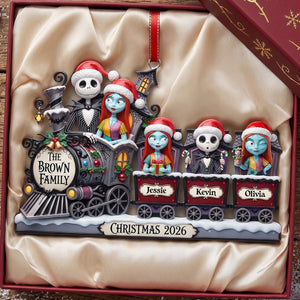 Spooky Family Acrylic Ornament - Personalized Christmas Gifts For Family 03tyta280826