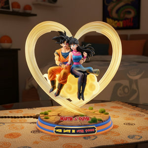 Romantic Couple Acrylic Light Box - Personalized Gifts For Couples 02kimg031225