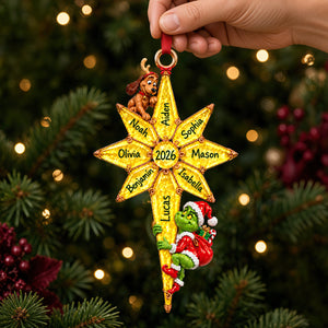 Lovely Mischief Christmas Acrylic Ornament - Personalized Christmas Gifts For Family 04tydt091026