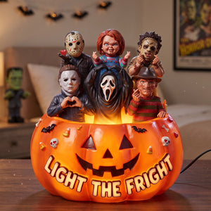 Pumpkin Nightmare Acrylic Light Box - Personalized Gifts For Horror Movie Lovers 01tytn040826