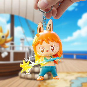 Adventure Bunny Keychain Personalized Gifts For Fans 01HUDT190625