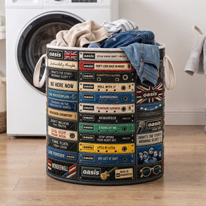 Oasis Quilted Laundry Basket - Personalized Gifts 03hudh100726
