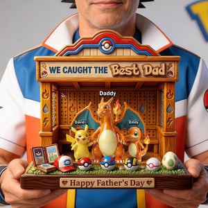 Magic Dad Acrylic Plaque - Personalized Gifts For Dads 03QHQN280426
