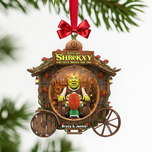 Spicy Swamp Couple Ornament - Personalized Christmas Gifts For Couples 01TOLU141025