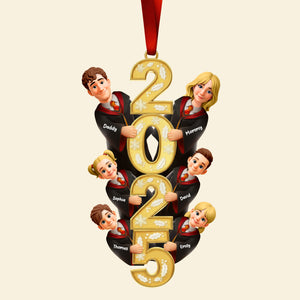 Family 2025 Ornament - Personalized Gifts For Family 01toqn311025