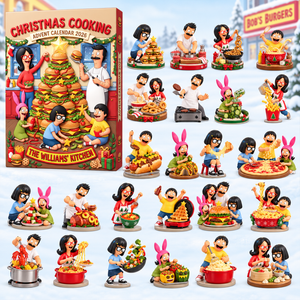 Cute Christmas Cooking Advent Calendar Blind Box - Personalized Christmas Gift 01paqn291026
