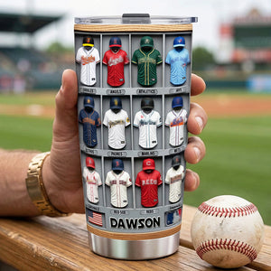 Sport Teams Uniform 20oz Tumbler - Personalized Gifts For Sport Lover Tumbler 03HUDT200326