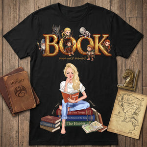 Book Girl Shirt - Personalized Gifts For Book Lovers 02hudt050626