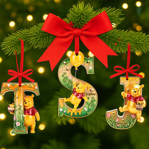 Festive Letter Keychain With Honey Jar – Custom Gift For Cartoon Fans 01napu190625