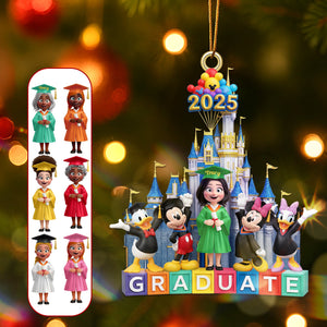 Graduation Christmas Ornament - Personalized Gifts For Christmas 01NAMG290825