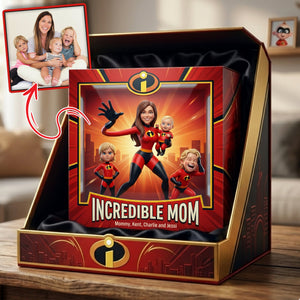 Fantastic Mom Acrylic Plaque - Custom Photo Gifts For Moms 03qhlu280326