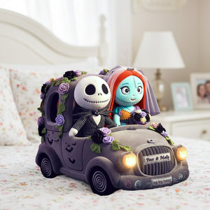 Spooky Bride & Groom Pillow - Personalized Gifts For Couple 08tomg141125