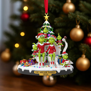 Personalized Gifts For Family Christmas Ornament 02natn180925