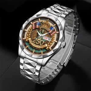250th Anniversary Stainless Steel Men's Watch 03PAQN300126