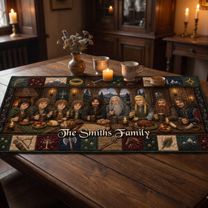 Fantasy Adventure Quilted Table Runner - Personalized Gifts For Family 02naqn140826