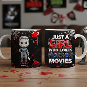 Horror Girl Mug Personalized Gifts For Movie Fans 02OHTN270825