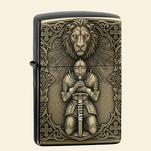 Knight of Faith Lighter – Personalized Gifts For Christians 03naqn040825