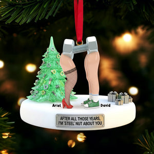Naughty Nut and Screw Couple Ornament - Personalized Gifts For Couples 01OHLU101125