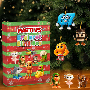 Gen Z Chaos Christmas Advent Calendar Blind Box - Personalized Gifts 01humg181125