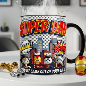 Funny Hero Sperm Magic Coffee Mug - Personalized Gifts For Dad 05palu300426