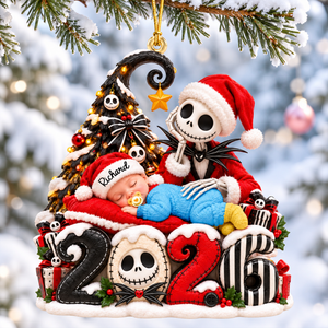 Baby Whimsical Christmas 2026 Ornament - Personalized Christmas Gifts For Kids 08tyqn231026
