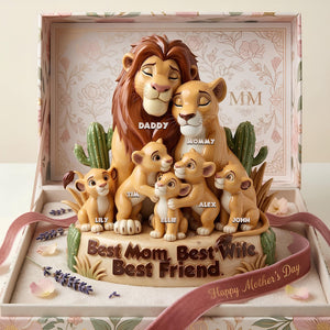 Best Mom Acrylic Plaque - Personalized Gifts For Mother's Day 03tydt120326