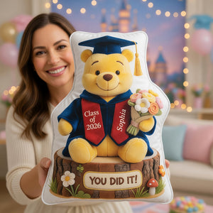 Graduation Custom Shape Pillow - Personalized Gifts For Graduates 01paqn130526