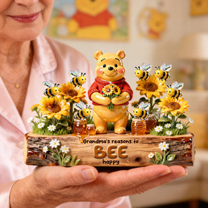 Grandma’s Little Bees Acrylic Plaque - Personalized Gifts For Grandmas 04OHQN110226