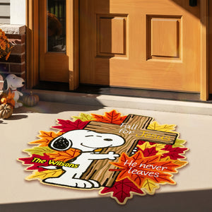 Fall For Jesus Doormat - Personalized Gifts For Christian 02NAMG080825